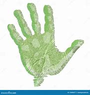 green hand